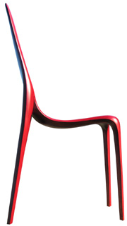 Chaise design: ligne d`eau par Polyte Solet