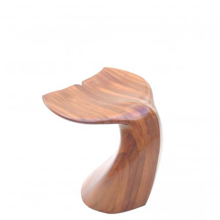 Tabouret en bois original queue de baleine de Polyte Solet